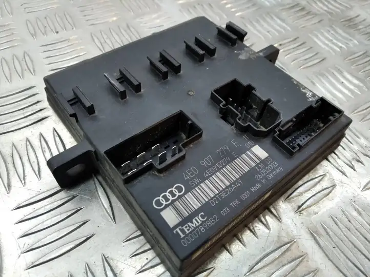 Audi A8 S8 D3 4E (2002 - 2005) 4E0907279 Модуль комфорта — фото 2