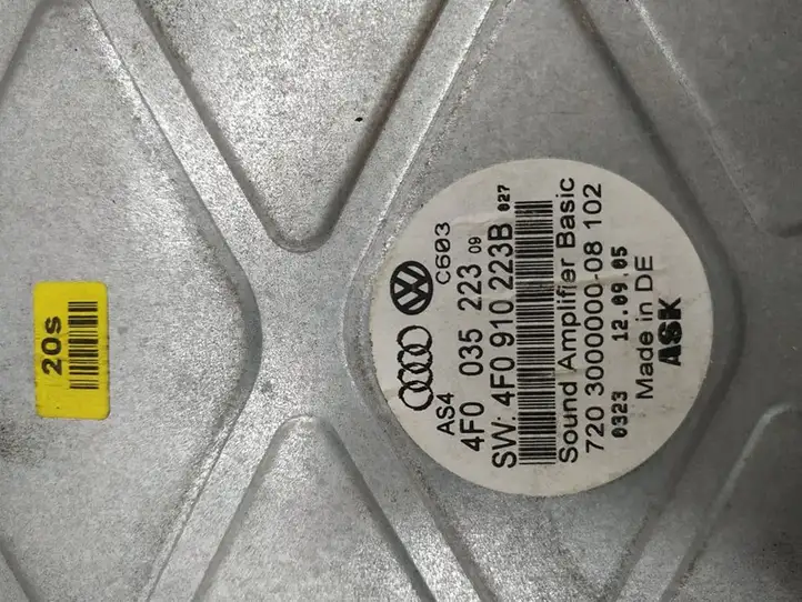 Audi A6 S6 C6 4F (2004 - 2008) 4F0035223 Усилитель звука — фото 1