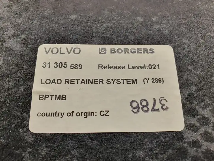 Volvo S80 (2009 - 2013) 31305589 Пол багажника — фото 3