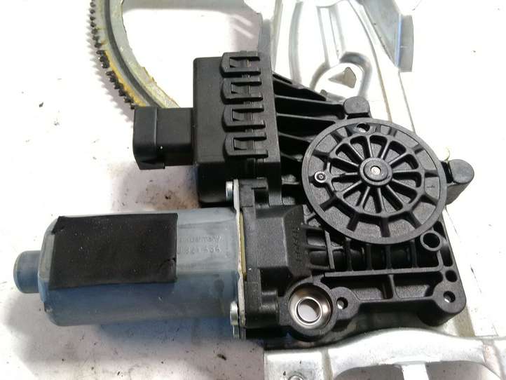 Opel Astra (2004 - 2009)  13100417 Передний комплект электрического механизма для подъема окна