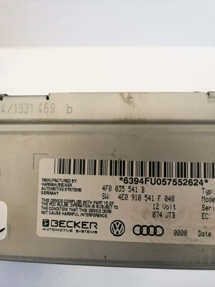 Audi A6 S6 C6 4F (2004 - 2008) 4F0035541B Магнитола / мультимедийная система — фото 2