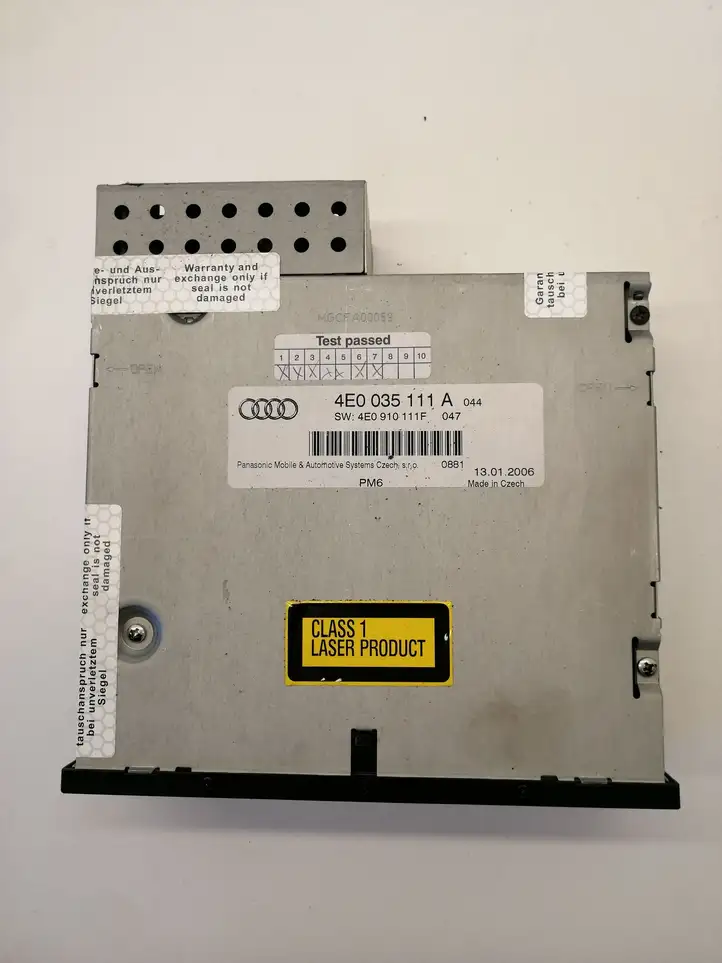 Audi A6 S6 C6 4F (2004 - 2008) 4E0035111A CD/DVD чейнджер — фото 3