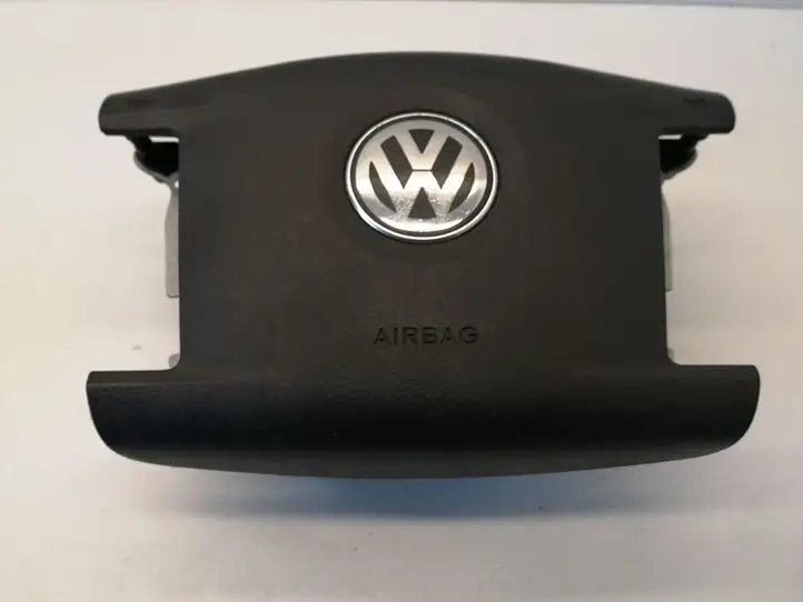 Volkswagen Touareg I (2002 - 2010) 7L6880201EG Подушка безопасности руля — фото 2