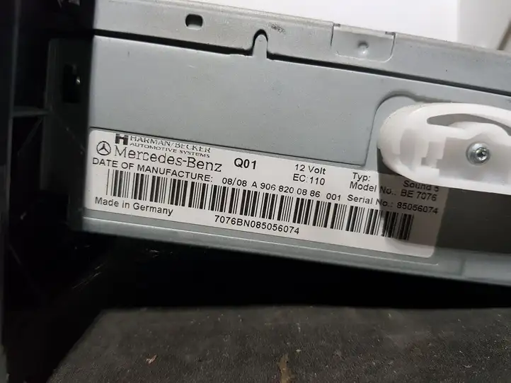 Mercedes-Benz Sprinter W906 (2006 - 2018) 9068200886 Магнитола / мультимедийная система — фото 3