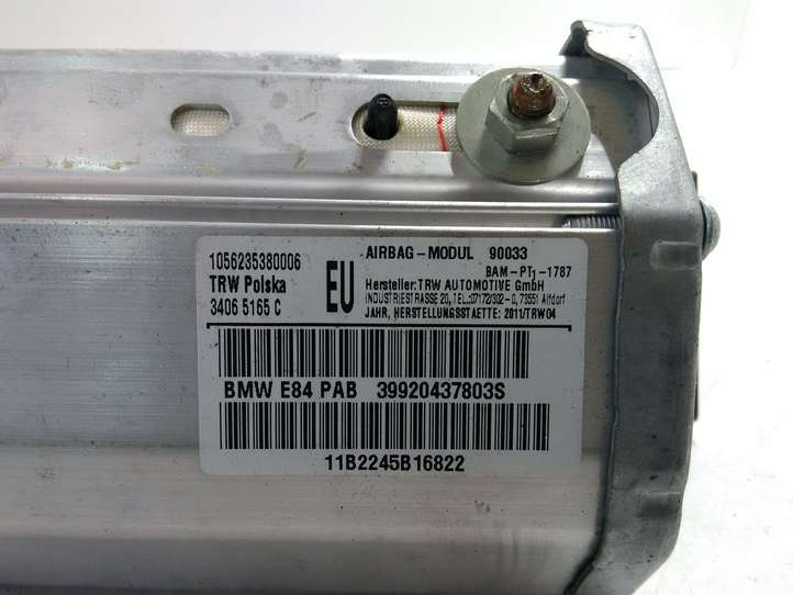BMW X1 E84 (2009 - 2015)  34065165C Подушка безопастности пассажира