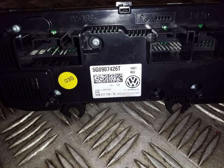 Volkswagen PASSAT B8 (2015 - )  5G0907426T Блок управления кондиционера воздуха / климата/ печки (в салоне)