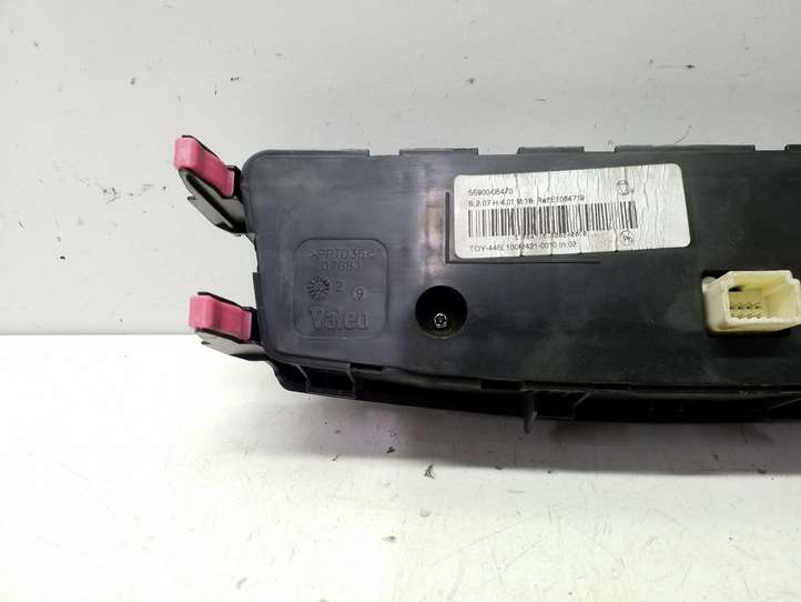 Toyota Avensis T270 (2009 - 2012)  5590005470 Блок управления кондиционера воздуха / климата/ печки (в салоне)