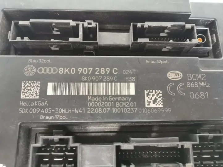 Audi A5 8T 8F (2007 - 2011) 8K0907289C Модуль комфорта — фото 3