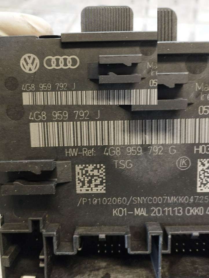 Audi A6 (2011 - 2014)  4G8959792J Блок управления дверью