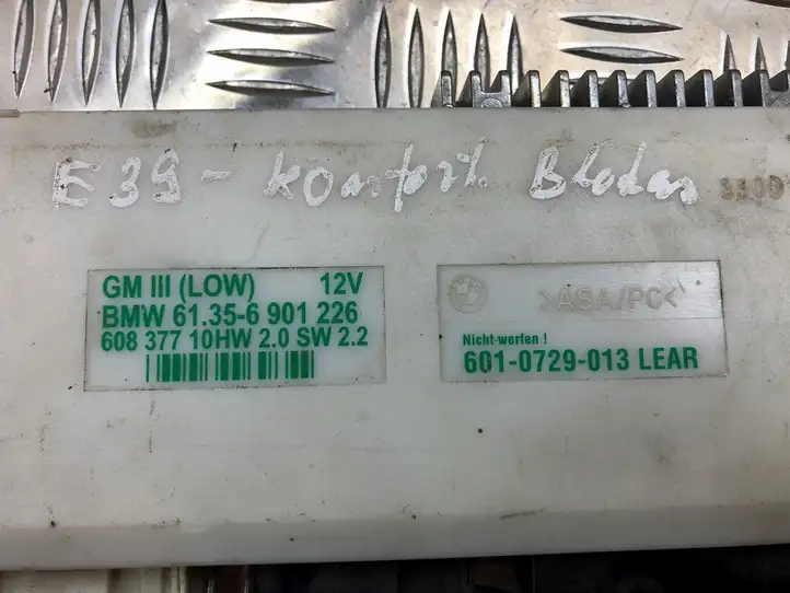 BMW 5 E39 (1996 - 2003) 61356901226 Модуль комфорта — фото 2