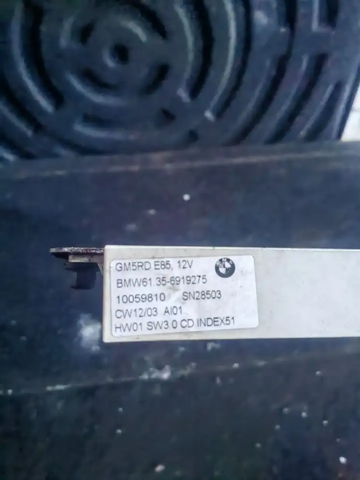 BMW Z4 E85 E86 (2002 - 2008) 61356919275 Модуль комфорта — фото 2