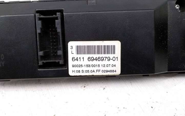 BMW 5 E60 E61 (2004 - 2010)  6946979 Блок управления кондиционера воздуха / климата/ печки (в салоне)