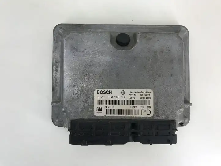 Opel Zafira A (1999 - 2003) 0281010268 Блок управления двигателем (ЭБУ) — фото 4