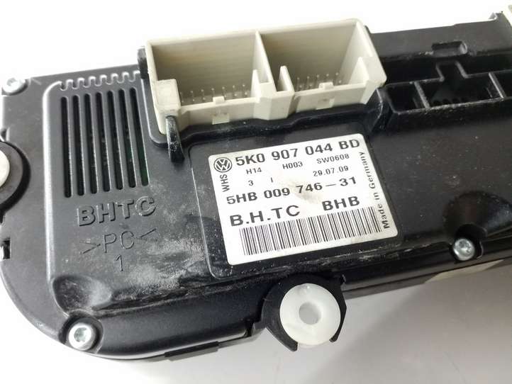 Volkswagen Golf VI (2009 - 2013)  5K0907044BD Блок управления кондиционера воздуха / климата/ печки (в салоне)