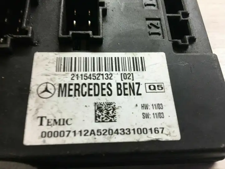 Mercedes-Benz E W211 (2002 - 2009) 2115452132 Модуль комфорта — фото 4