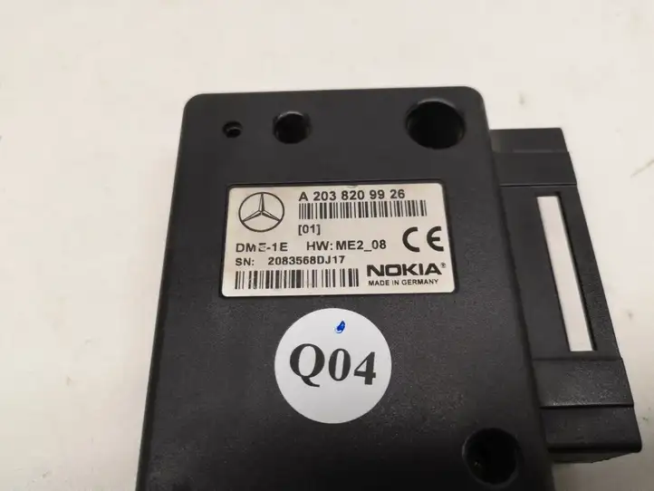 Mercedes-Benz C W203 (2000 - 2007) A2038209926 Блок GSM — фото 2