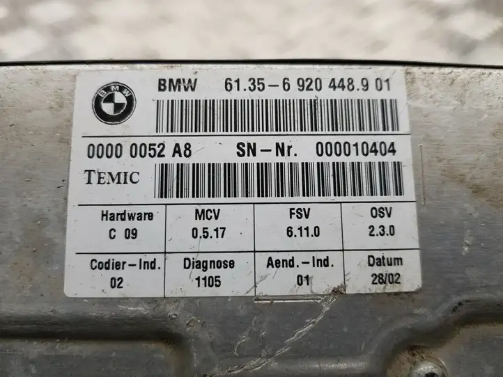 BMW 7 E65 E66 (2001 - 2008) 69204489 Блок управления сиденьем — фото 5