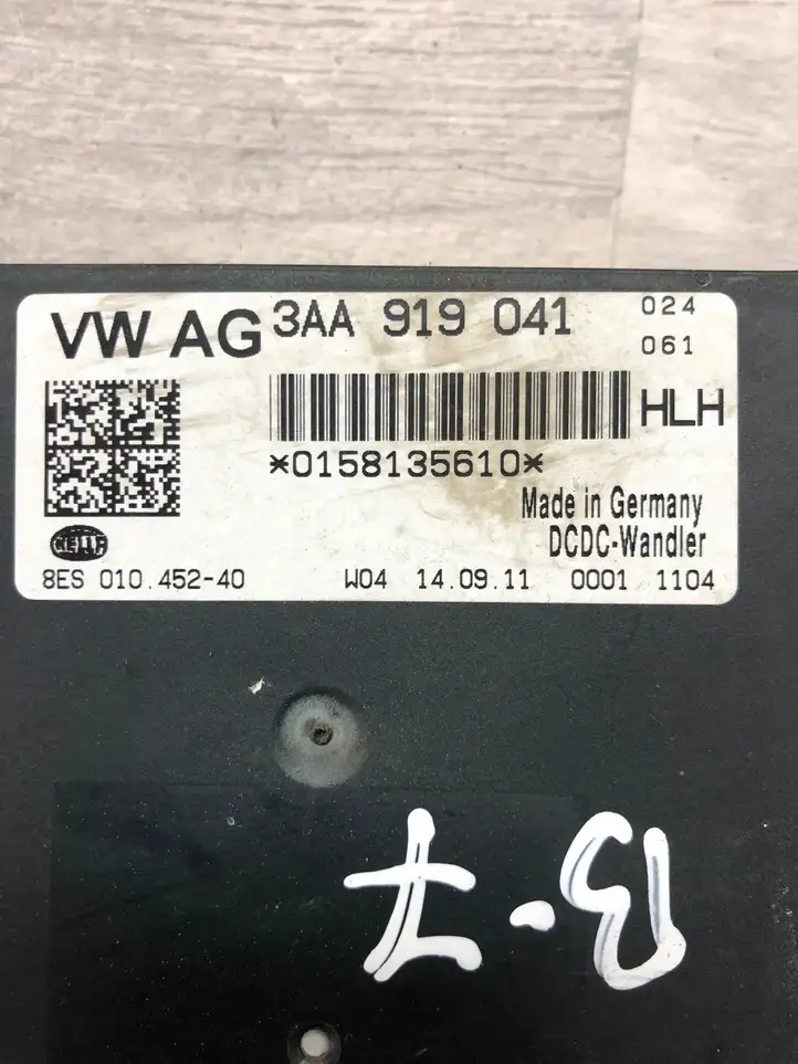 Volkswagen PASSAT B7 (2011 - 2014) 3AA919041 Блок управления электропитанием — фото 2
