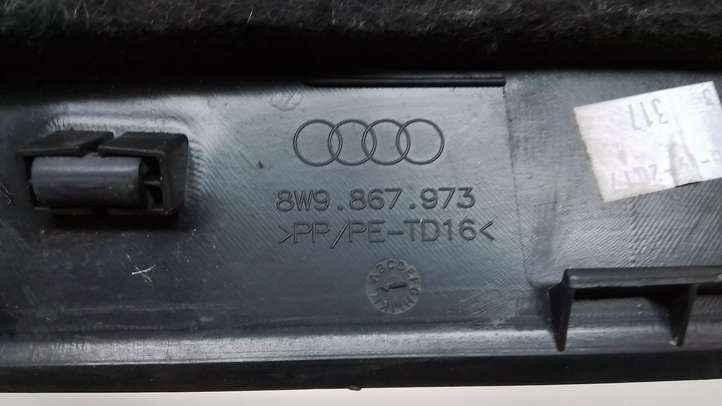 Audi A4 (2015 - 2019)  8W9867973 Обшивка крышки багажника