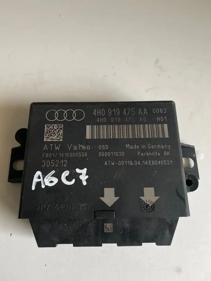 Audi A6 C7 (2011 - 2014) 4H0919475AA Блок управления парктроником — фото 1
