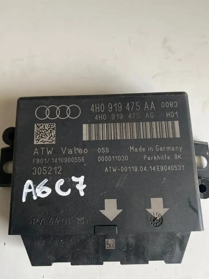 Audi A6 C7 (2011 - 2014) 4H0919475AA Блок управления парктроником — фото 3