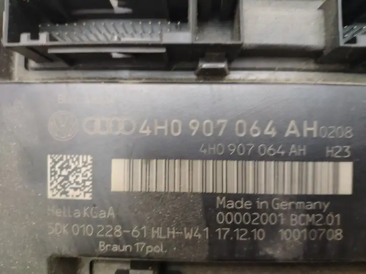Audi A5 8T 8F (2007 - 2011) 4H0907064AH Модуль комфорта — фото 2