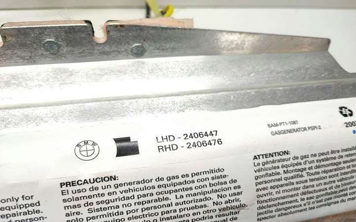 BMW X5 E70 (2006 - 2013)  2406447 Подушка безопастности пассажира