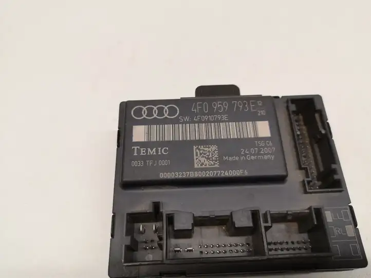 Audi A6 S6 C6 4F (2004 - 2008) 4F0959793E Блок управления дверью — фото 2