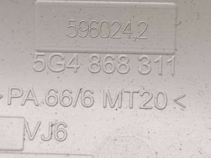 Volkswagen Golf VII (2013 - 2019)  5G4867243a Отделка стойки (B) (верхняя)