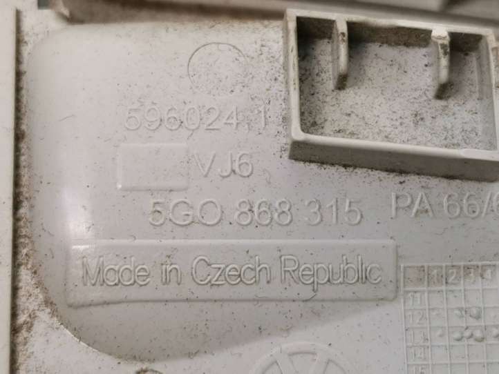 Volkswagen Golf VII (2013 - 2019)  5G4867243a Отделка стойки (B) (верхняя)