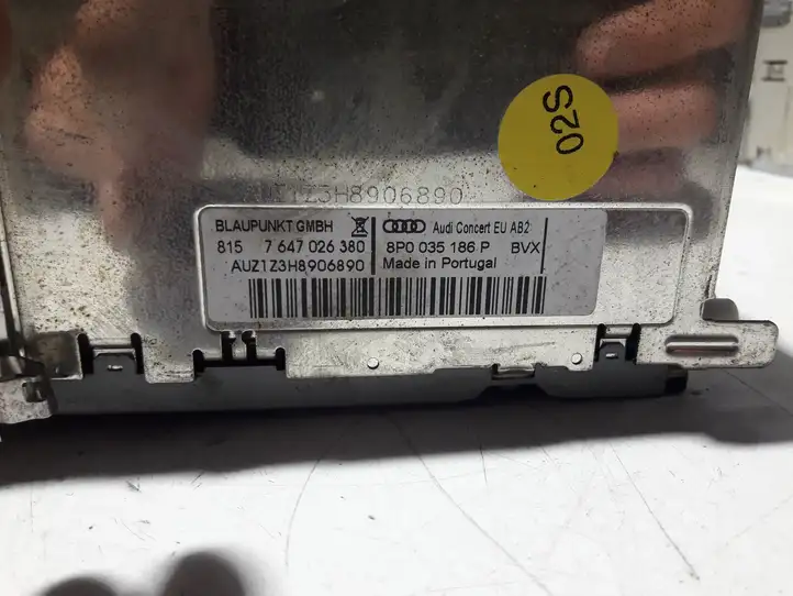 Audi A3/S3 8P (2004 - 2008) 8P0035186P Магнитола / мультимедийная система — фото 3