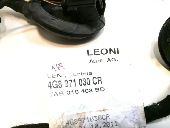 Audi A7 S7 4G (2010 - 2014) 4G8971030CR Проводка передней двери — фото 6