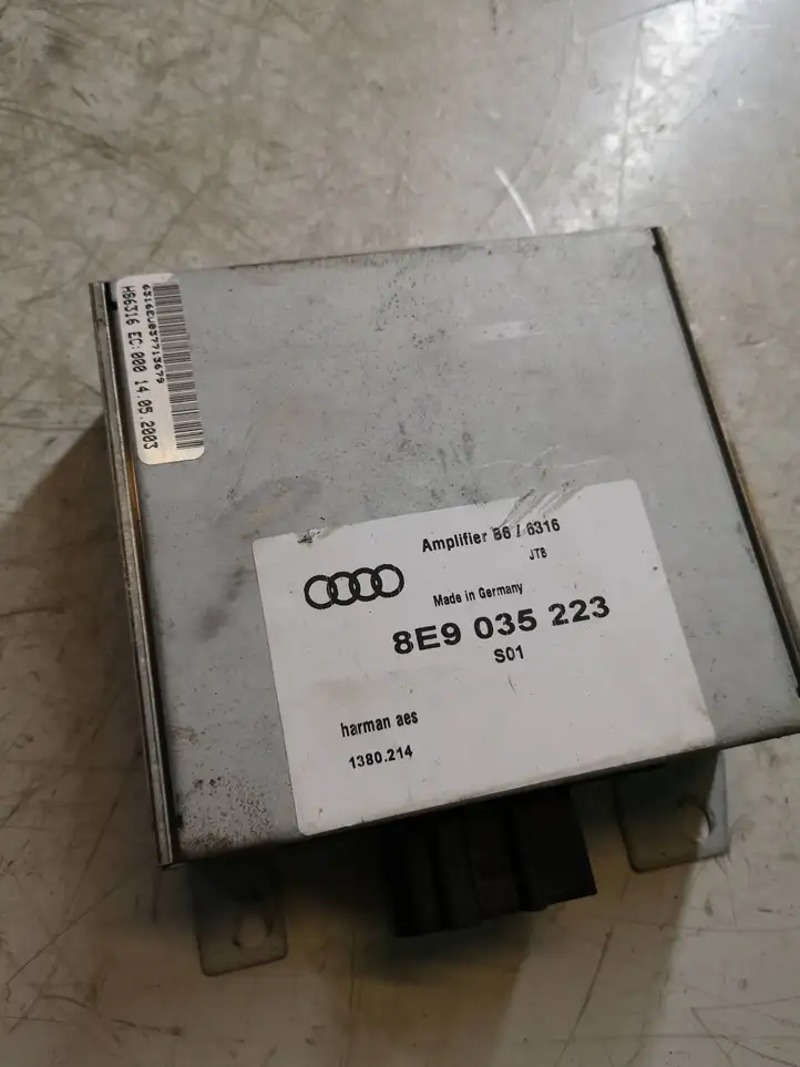 Audi A4 S4 B6 8E 8H (2000 - 2006) 8E9035223 Усилитель звука — фото 4
