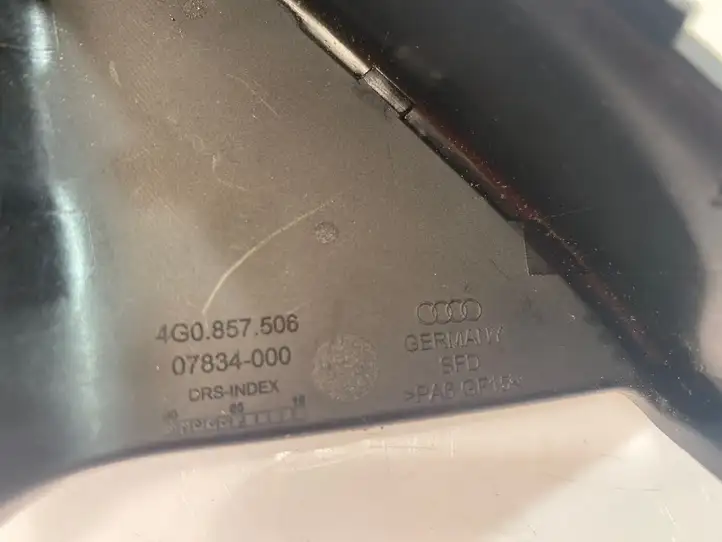 Audi A6 C7 (2011 - 2014) 4G0857506 Накладка стекла передней двери — фото 3