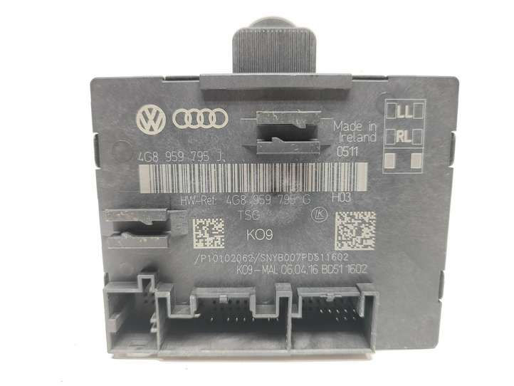Audi A6 (2014 - 2018)  4G8959795G Блок управления дверью