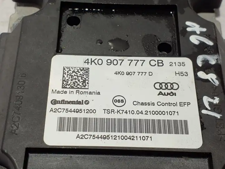 Audi A6 S6 C8 4K (2018 - ) 4K0907777CB Блок управления пневмоподвеской — фото 2