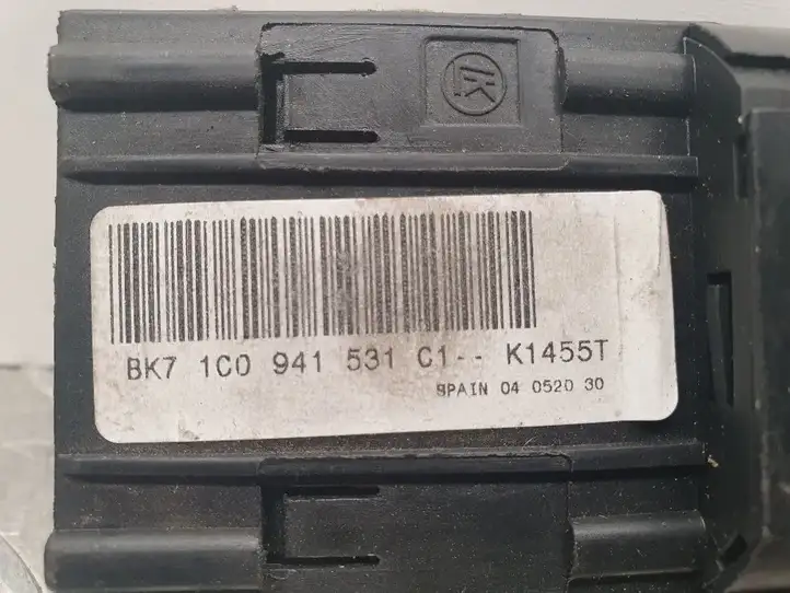 Volkswagen Sharan (2003 - 2010) 1C0941531C1 Включатель фонарей — фото 3