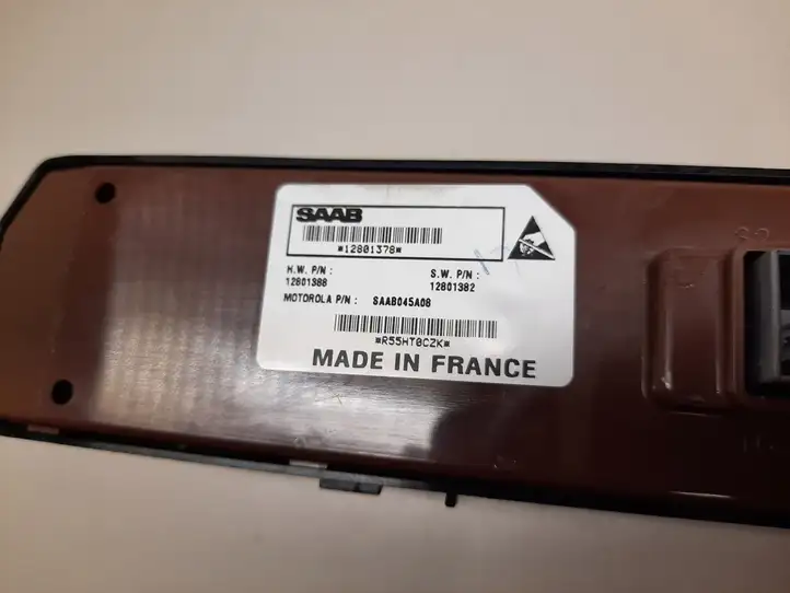 Saab 9-3 Ver2 (2003 - 2007) 12801378 Кнопка стеклоподъемников — фото 4