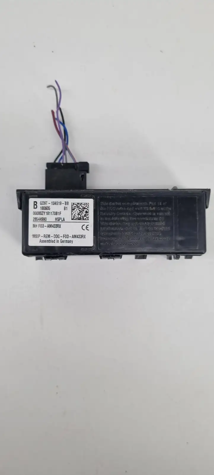Ford Mondeo MK V (2014 - ) GD9T15K619BB Блок иммобилайзера — фото 1