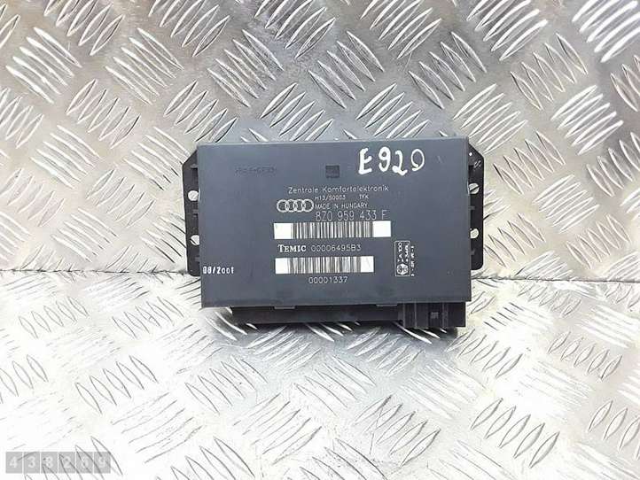 Audi A2 (1999 - 2007)  8Z0959433F Mодуль kомфортa