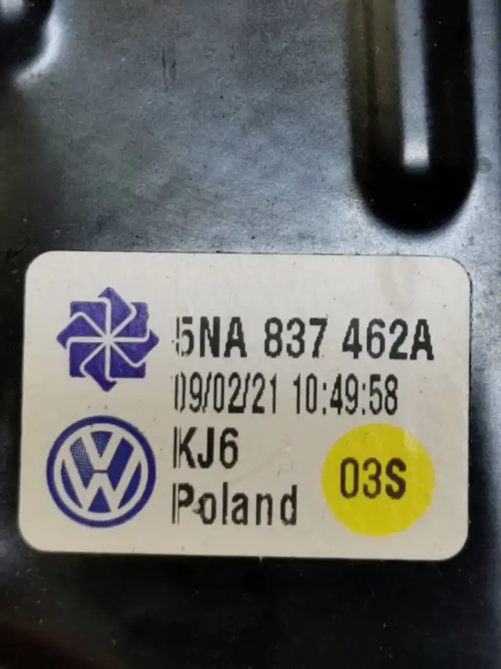 Volkswagen Tiguan (2020 - 2024) 5NA837462A Электростеклоподъемник передний (комплект) — фото 2