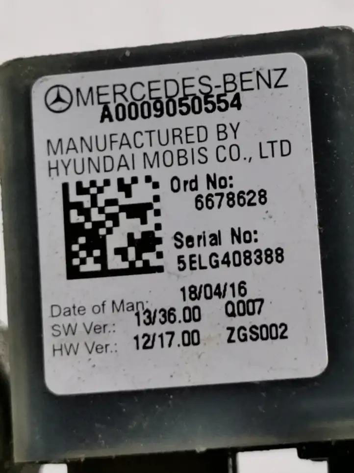 Mercedes-Benz C W205 (2014 - 2021) A0009050554 Минусовой провод аккумулятора — фото 3
