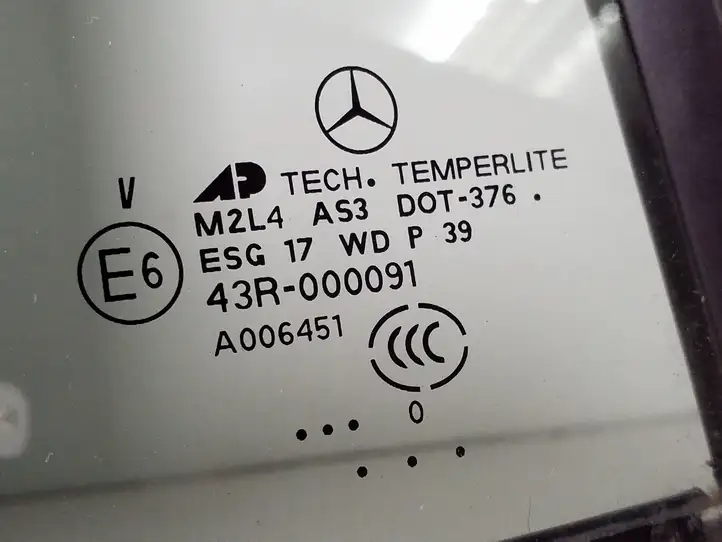 Mercedes-Benz ML W164 (2005 - 2011) Форточка двери — фото 2