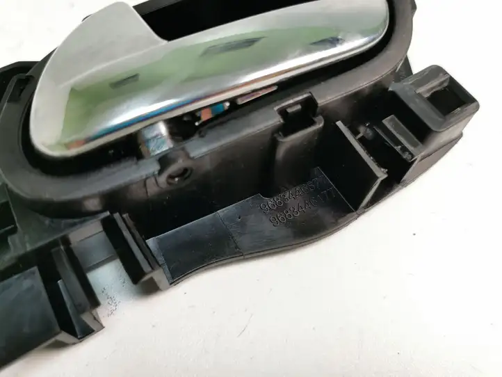 Citroen DS3 (2010 - 2016) 9683446877 Внутренняя ручка двери — фото 2