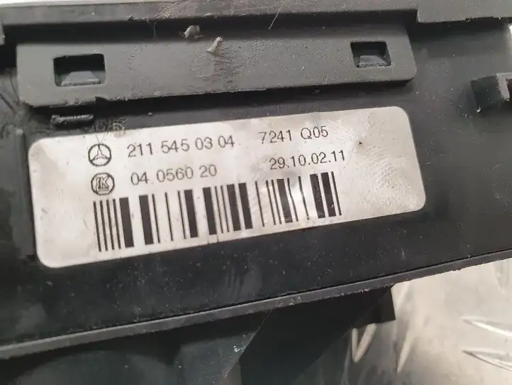 Mercedes-Benz E W211 (2002 - 2009) 2115450304 Включатель фонарей — фото 4