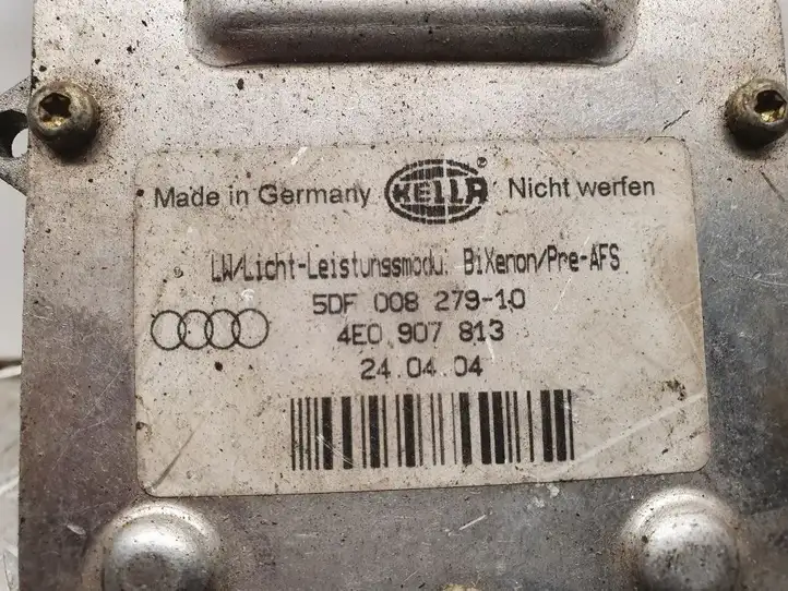 Audi A6 S6 C6 4F (2004 - 2008) 4E0907813 Блок розжига ксенона — фото 3