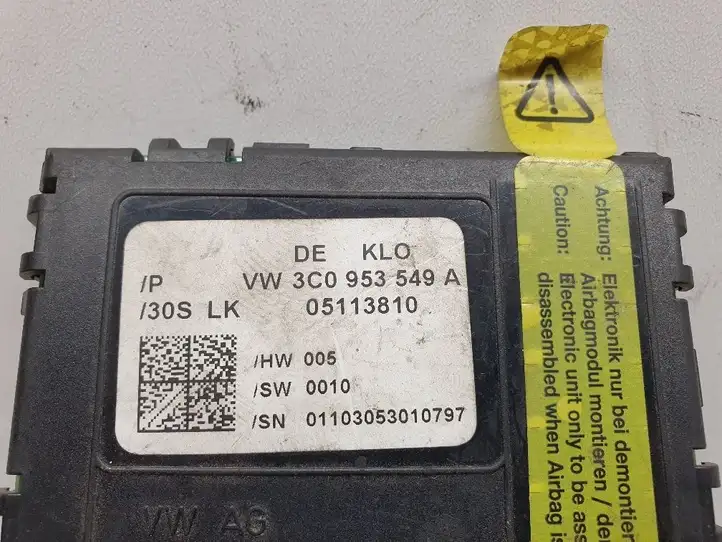 Volkswagen PASSAT B6 (2005 - 2010) 3C0953549A Датчик угла поворота руля — фото 2