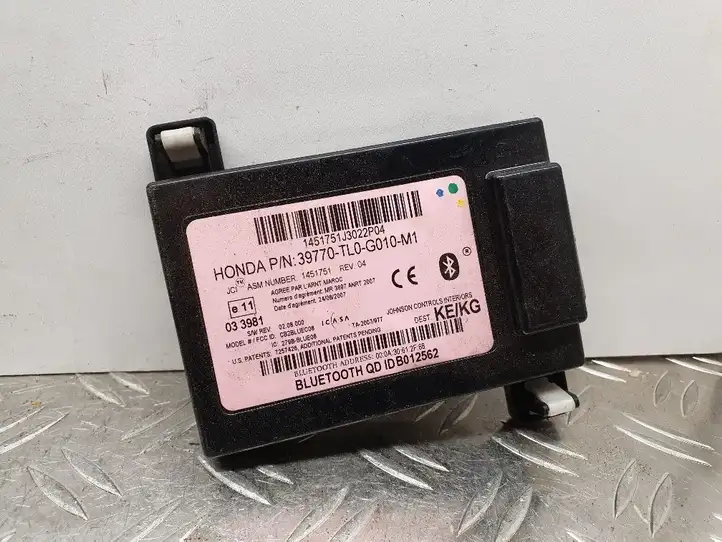 Honda Accord (2008 - 2016) 39770TL0G010M1 Bluetooth модуль — фото 1