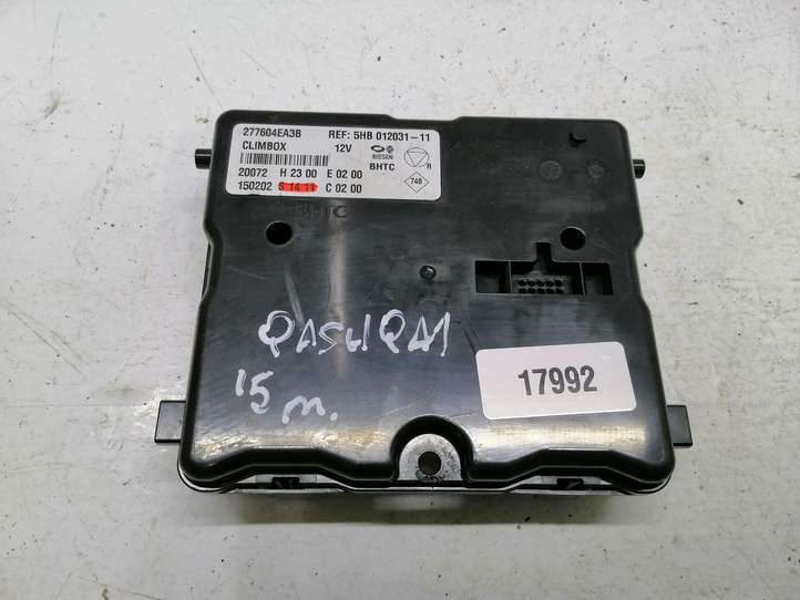 Nissan Qashqai (2013 - 2017)  277604EA3B Блок управления кондиционером