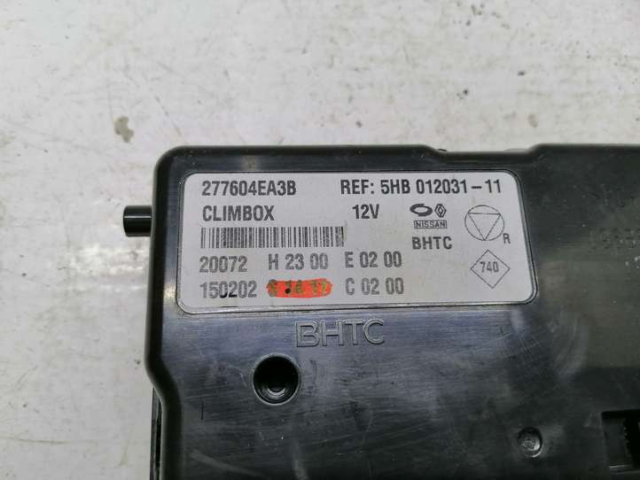 Nissan Qashqai (2013 - 2017)  277604EA3B Блок управления кондиционером